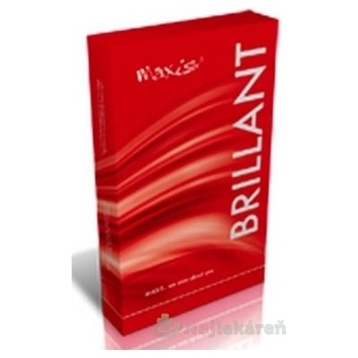 Maxis BRILLANT STEHENNÉ PANČUCHY NEKĹZAVÉ krátke bez špice s lemom bronz