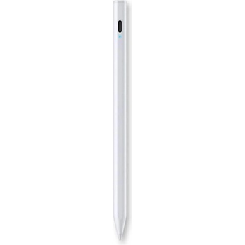 Dux Ducis Stylus Pen Cassic Version (USB-C port) - алуминиева професионална писалка за iPad (бял)