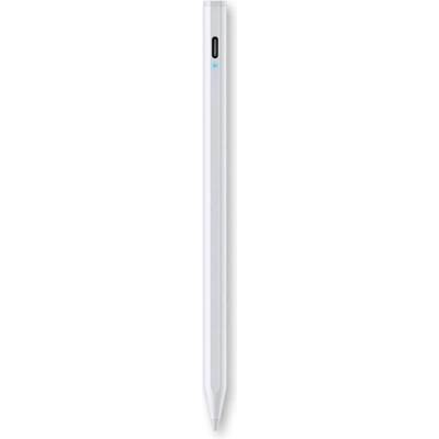 Dux Ducis Stylus Pen Cassic Version (USB-C port) - алуминиева професионална писалка за iPad (бял)