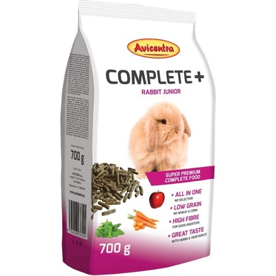 AVICENTRA Заек юниор COMPLETE+ 0, 7 кг