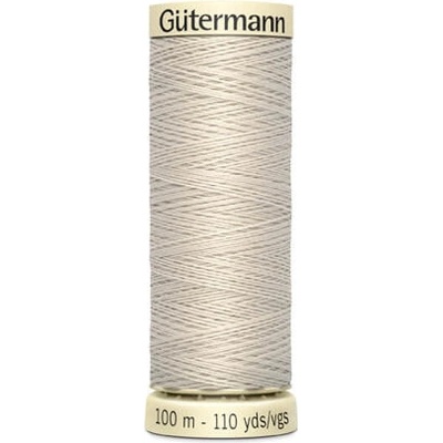 Nit PES Gütermann 100 (100m) - univerzální barva 299 - šedá