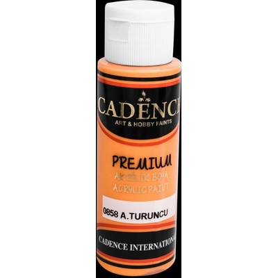 Akrylové barvy Cadence Premium sv. oranžová