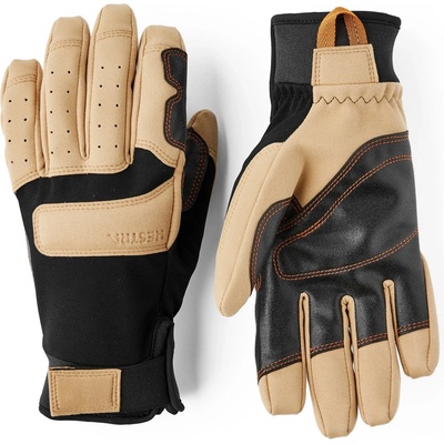 Hestra Ръкавици Hestra Climbers Liba Long 5 Finger Gloves - Black / Tan - размер 9 (EU) (202-8380-0114)