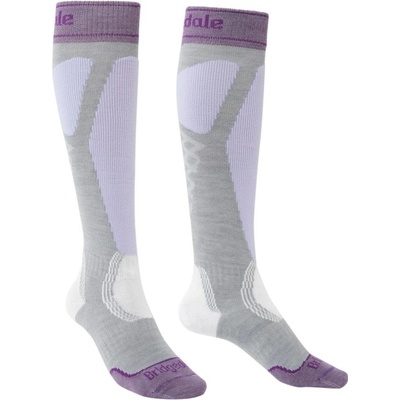 Bridgedale Ski Easy On Women’s Grey / Lilac