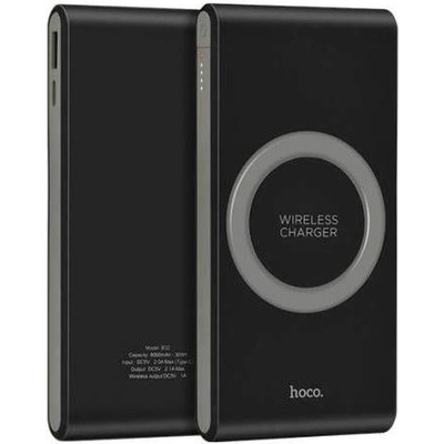hoco. B32 Wireless Power Bank 8000mAh - външна батерия с възможност за безжично зареждане на Qi съвместими устройства и USB изход за мобилни устройства