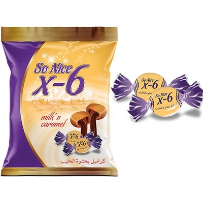 So nice X-6 mliečne karamelové cukríky 250 g