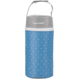 Canpol babies Термоопаковка за шише Canpol - Polka Dot, Синя (69/009_blu)