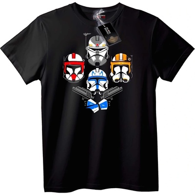 NOONEBRAND Тениска Star Wars Клонинг Войници - 2XL, Black