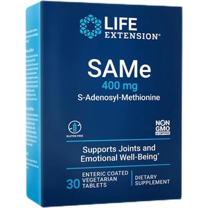 Life Extension SAMe 400 mg [30 Таблетки]