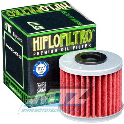 Hiflofiltro Olejový filtr HF117 – Zbozi.Blesk.cz