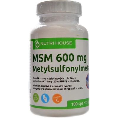 Nutri House MSM 100 kapsúl