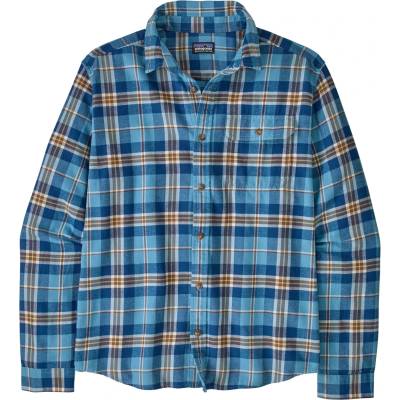 Patagonia Мъжка риза с копчета Patagonia L/S LW Fjord Flannel Shirt - Prime: Shore Blue - размер XXL (033-0627-3915)