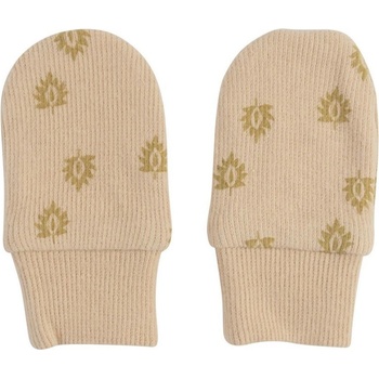 Lodger Mittens Print Rib Linen