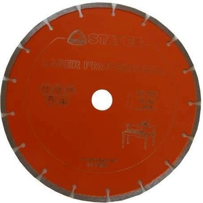 Kotouč diamantový segmentový, Ø 250 x 25,4 x 7 mm, LASER PROFESIONAL, STAYER