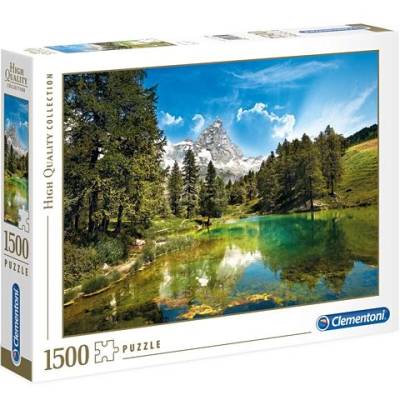 Clementoni Пъзел Clementoni High Quality Collection - Blue lake, 1500 части (CL31680)