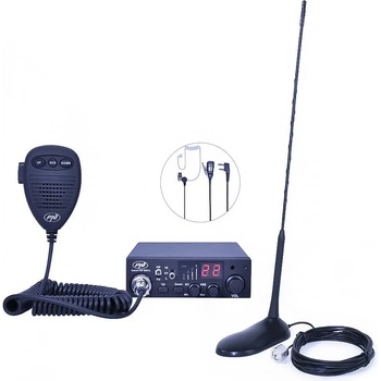 PNI PNI-PACK7 CB Radio Kit HP 8001L Extra 45 Antenna 4W 12V HS81L (PNI-PACK7)