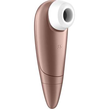 Satisfyer 1 Number One - въздушно-вълнов стимулатор за клитор (кафяв)