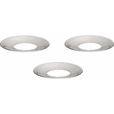Stoff Nagel Ochranný krúžok na sviečku STOFF Nagel Chrome – set 3 ks