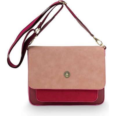 PIP Studio kabelka Cross Body s klopou Fenna střední 25 x 7 x 20cm 51.273.382 červená