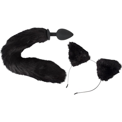 Bad Kitty Pet Play Plug and Ears mačacie set