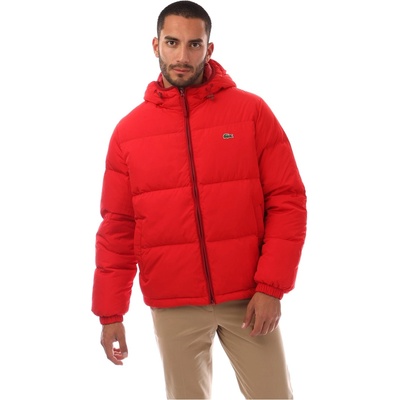 Lacoste Яке Lacoste Men's Heavyweight Quilted Puffer Jacket - Red