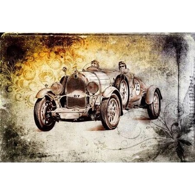 Ceduľa Old Car