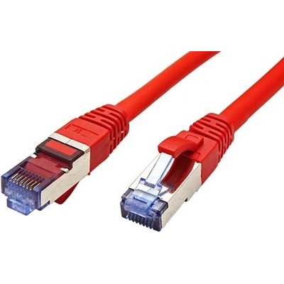 Value 21.99.1991 S/FTP patch kat. 6a, LSOH, 1,5m, červený