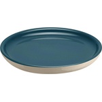 Emile henry (Франция) Керамична чиния emile henry dessert plate десертна - цвят синьо-зелено и екрю (eh 8918-b9)