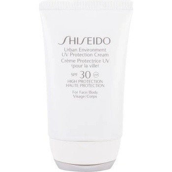Shiseido Sun Care Urban Environment UV Protection Cream SPF30 ochranný krém na tvár a telo SPF30 50 ml
