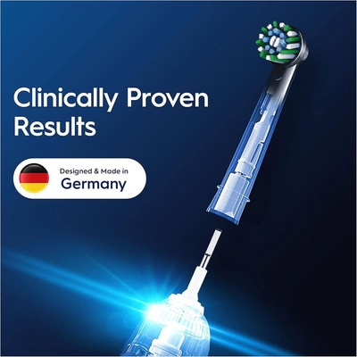 Oral-B Резервни накрайници за ел. четка Oral-B Cross Action, универсални, 10бр. , черни