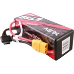 Gens ace Батерия Gens ace G-Tech, 6750mAh, 14.8V, 60C, 4S1P, 14#, XT90 Battery (GEA67504S60XGT)