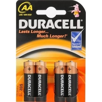 Duracell Basic AA 4ks 10PP100001