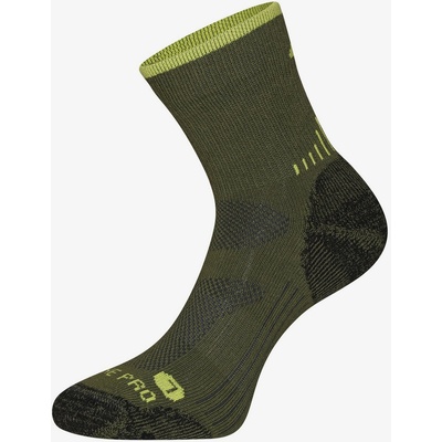 ALPINE PRO Зелени чорапи от мериносова вълна ALPINE PRO Kerowe ALPINE PRO | Zelen | ЖЕНИ | 39-42