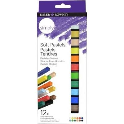 D&R Simply jemný pastel 12 ks