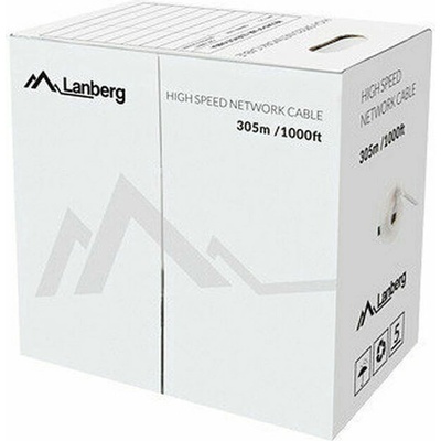 Lanberg LCU5-12CU-0305-Y UTP, cat.5e, 305m, žlutý