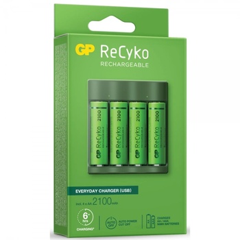 Gp batteries Зарядно за акумулаторни батерии gp batteries - gp-c-b421-210aahce-eb4 (gp-c-b421-210aahce-eb4)