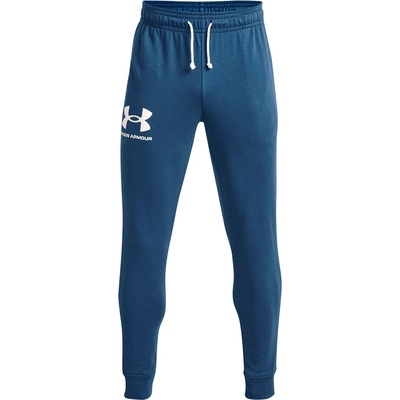 Under Armour Armour Rival Terry jogger modrá
