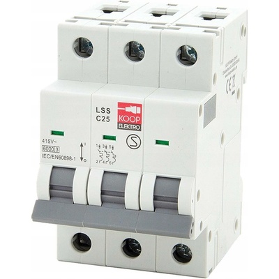 Jistič Koop Elektro 230 V IP44 25 A