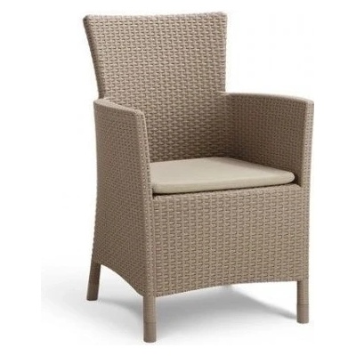 Allibert 6730 Polyratanové křeslo MONTANA cappucino