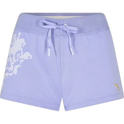 PUMA Дамски къси панталони Puma Shorts Womens - Purple