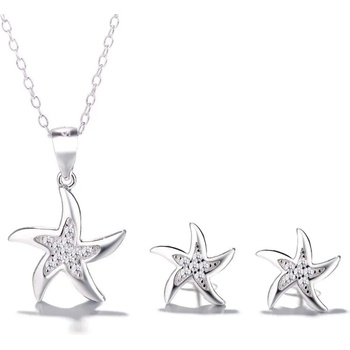 Silenti Jewelry Сребърен комплект "Морска Звезда