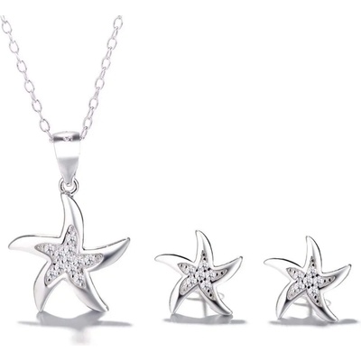 Silenti Jewelry Сребърен комплект "Морска Звезда