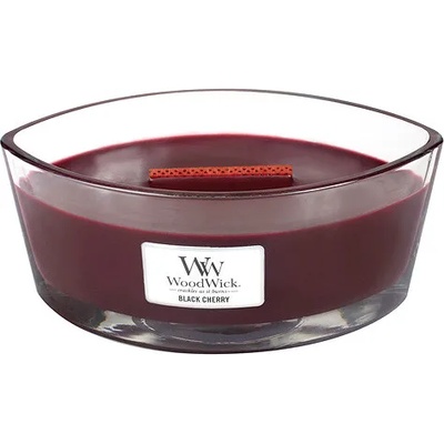 WoodWick Black Cherry ароматна свещ с дървен фитил 453, 6 гр
