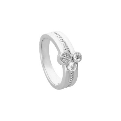 Diamonfire strieborný prsteň R3784