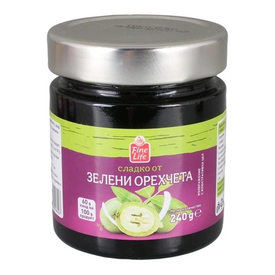 Fine Life Сладко от зелени орехчета 240г