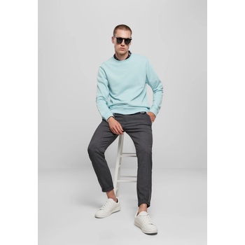 Urban Classics Мъжка блуза в светлосин цвят Urban Classics Basic Terry Crew UB-TB3484-02909 - Светлосин, размер S