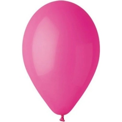 Balónek 30 cm tmavě růžový