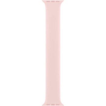 Apple Оригинална силиконова каишка за Apple Watch 38мм, 40мм, 41мм, 42мм (2024) - Apple Solo Loop Silicone Band Size 4 Chalk Pink