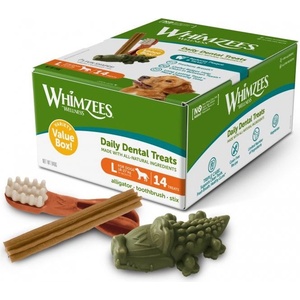 WHIMZEES Mix Box дентални лакомства L, 14 бр