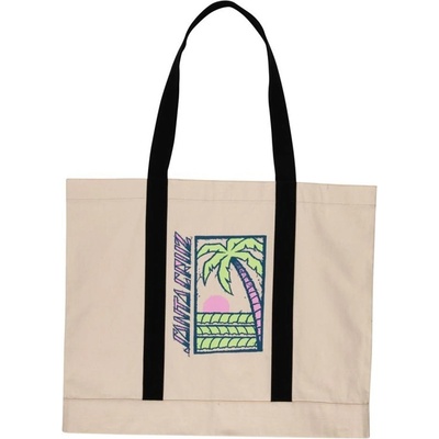 Santa Cruz kabelka Palm Strip Tote Womens Bag Natural NATURAL